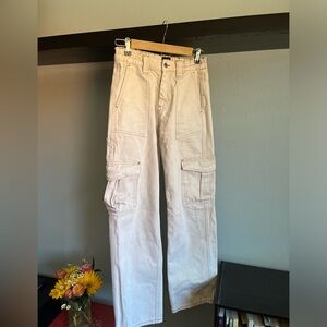 White urban outfitters cargo pants size 26